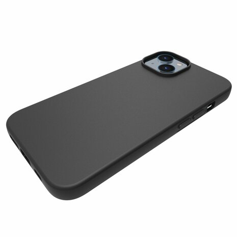 Matte TPU Back Cover Hoesje  voor iPhone 14 - Zwart