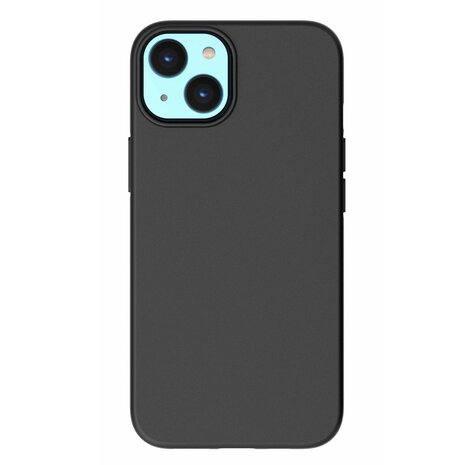 Matte TPU Back Cover Hoesje  voor iPhone 14 - Zwart