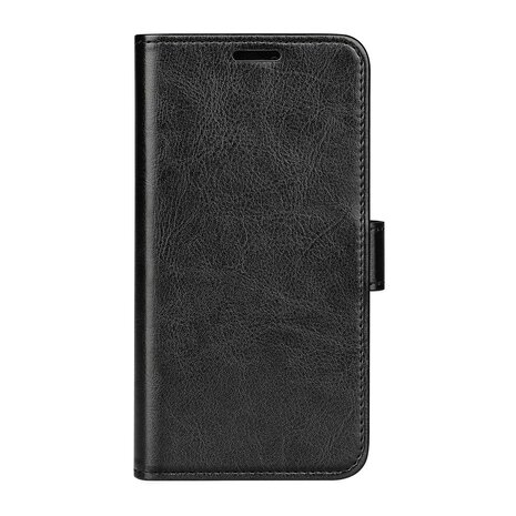 iPhone 14 wallet / portemonnee case hoesje - zwart