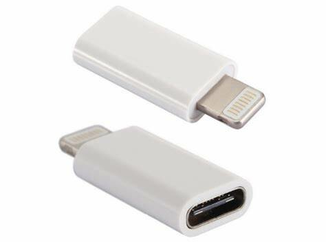 Lightning compatible naar USB-C adapter