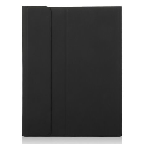 iPad 10.9 (2022) Hoes met standaard en Toetsenbord Met Pencil Houder  - Zwart