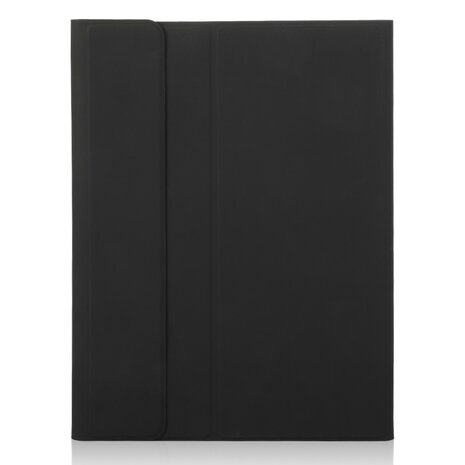 iPad 10.9 (2022) Hoes met standaard en Toetsenbord Met Pencil Houder  - Zwart