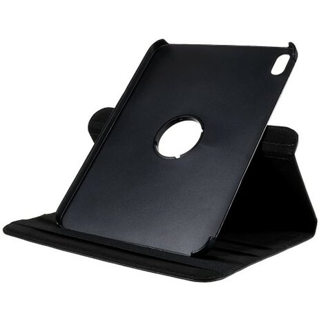 iPad 10.9 (2022) hoes 360 graden flip cover - zwart