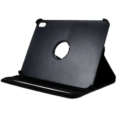 iPad 10.9 (2022) hoes 360 graden flip cover - zwart