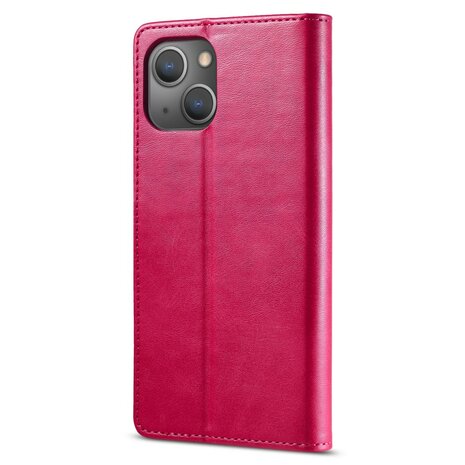 LC.IMEEKE Wallet Case voor iPhone 15 - Roze