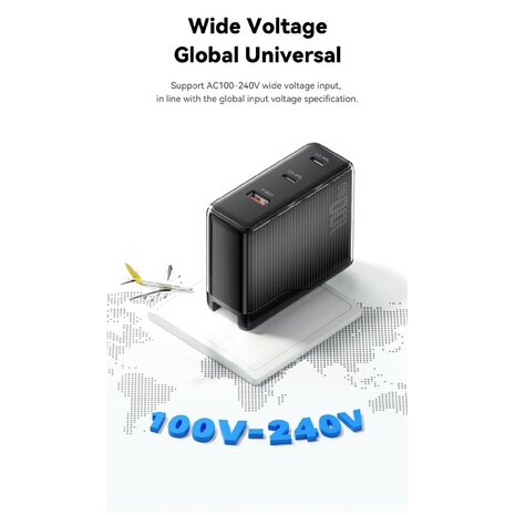 ESSAGER 100W GaN Charger Adapter