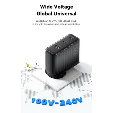 ESSAGER 100W GaN Charger Adapter