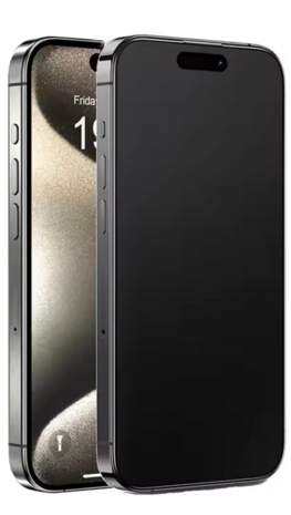 iPhone 15 Tempered Glass Screenprotector - Mat