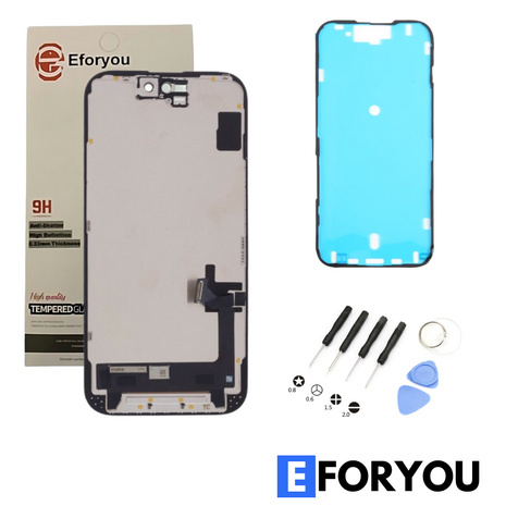 iPhone 15 scherm LCD &amp; Touchscreen A+ kwaliteit - zwart