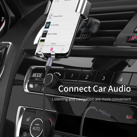 USB-C naar 3.5mm AUX kabel 1 Meter met Dac geschikt voor iPad / iPhone