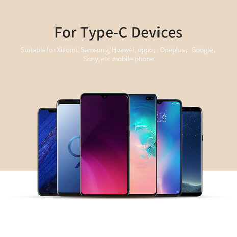 USB-C naar 3.5mm AUX kabel 1 Meter met Dac geschikt voor iPad / iPhone