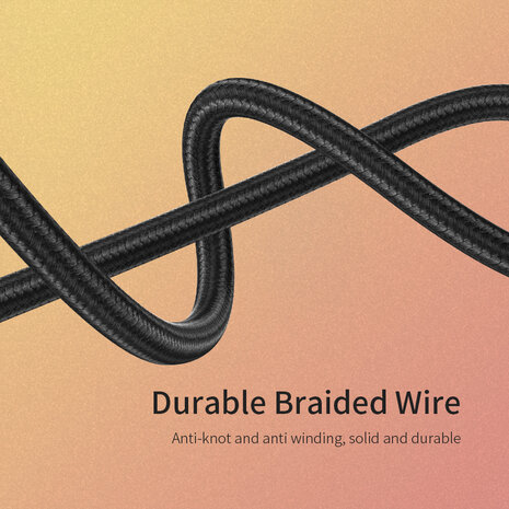 USB-C naar 3.5mm AUX kabel 1 Meter met Dac geschikt voor iPad / iPhone