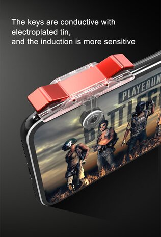 Game bumpers voor iPhone (Voor o.a. PUBG, FORTNITE, FPS, TPS)