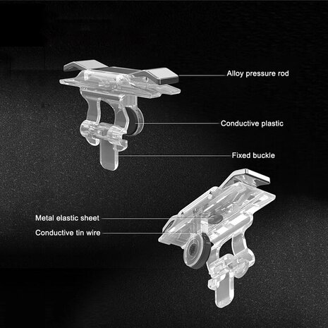 Game bumpers voor iPhone (Voor o.a. PUBG, FORTNITE, FPS, TPS)