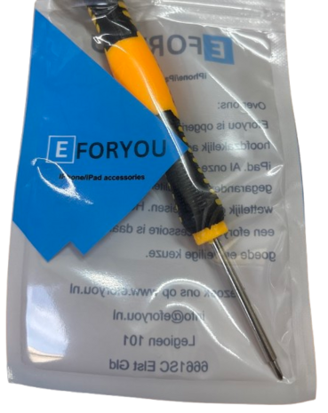 Tri-Wing Schroevendraaier 0.6 met Professionele Antislip Handgreep