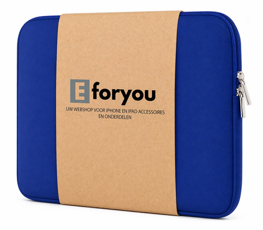 Sleeve voor MacBook Pro 14 / Macbook Air 13.3 - Donker Blauw