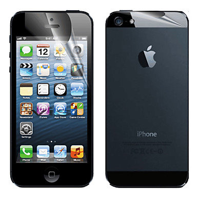 iPhone 5/5s/SE Screenprotector voor &amp; achterkant - mat