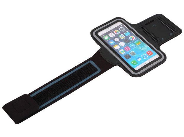 iPhone 6 / 6s / 7 plus sport armband - zwart