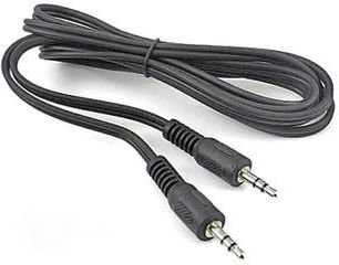 Aux kabel 2 meter 3.5mm - 3.5mm - zwart