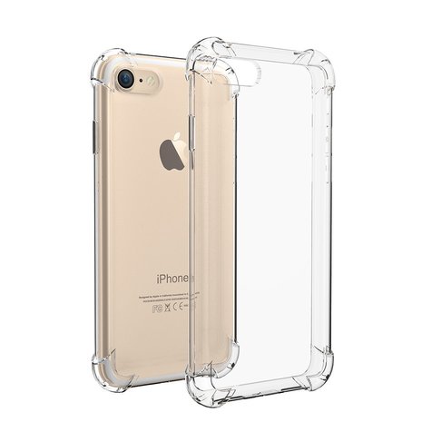 Floveme iphone 7 /8 TPU case met airbag design - transparant