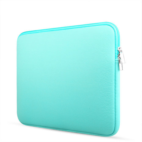 MacBook 12 inch sleeve - mint groen