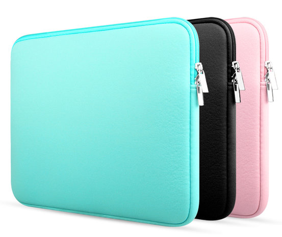 MacBook 12 inch sleeve - mint groen