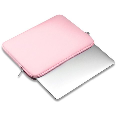 MacBook 12 inch sleeve - roze