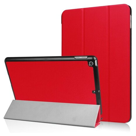 Tri-fold smart case voor iPad 9.7 (2017) - rood 