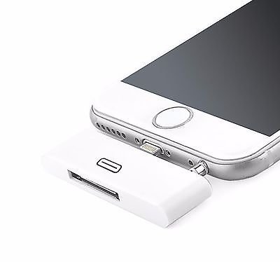Lightning naar 30 pin adapter voor iPhone 6 &amp; 6s (incl. audio) - Wit