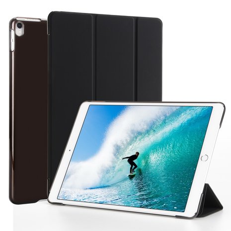 Tri-fold smart case hoes voor iPad pro 10.5 - zwart