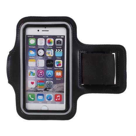 Sport armband voor iPhone 6 / 6s / 7 / 8 - zwart
