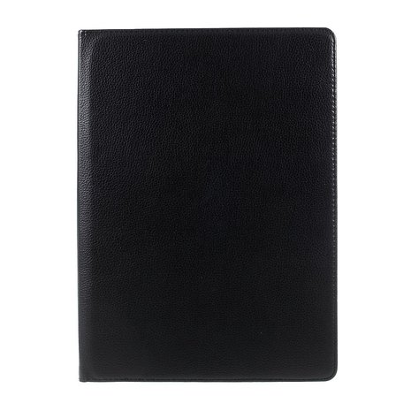 iPad pro 12.9 (2017) hoes 360 graden flip case - zwart
