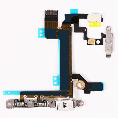 iPhone 5s Power en Volume knop kabel met metalen brackets
