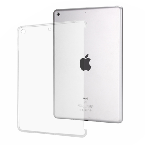 iPad 9.7 (2017) TPU back cover transparant geschikt voor smart cover