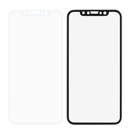 iPhone Xs / X full cover tempered glass screenprotector