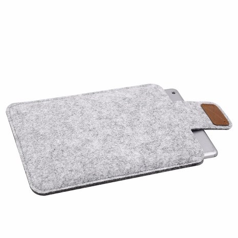 iPad 9.7 sleeve - grijs