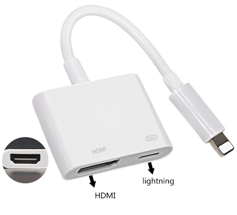 Lightning compatible naar HDMI kabel adapter voor iPhone &amp; iPad