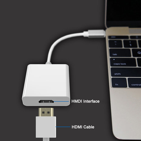 USB C naar HDMI adapter voor MacBook