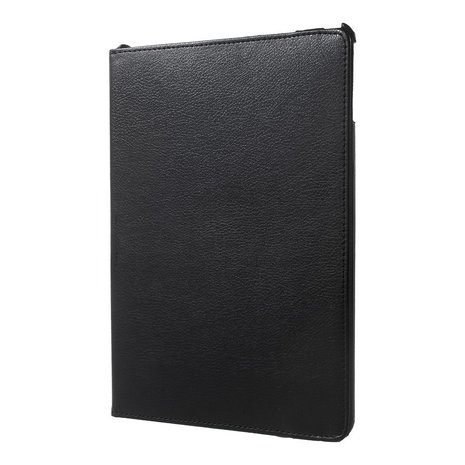 iPad 9.7 (2017 / 2018) hoes 360 graden flip cover - zwart