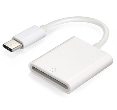 SD kaartlezer USB-C voor iPad pro (2018), MacBook en Samsung Galaxy e.d.