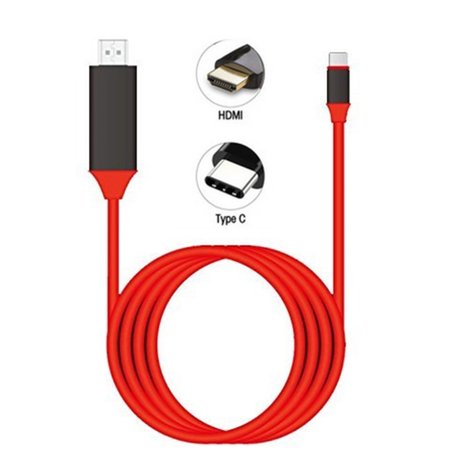 USB C naar HDMI kabel 2 meter  voor MacBook, Windows, Samsung Galaxy e.d.