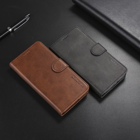 LC.IMEEKE Wallet / portemonne hoesje voor iPhone Xs / X&nbsp;- zwart