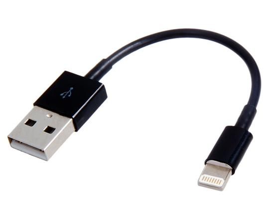 Korte naar USB kabel - Zwart - eforyou.nl