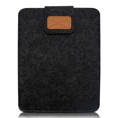 iPad 9.7 sleeve - donker grijs