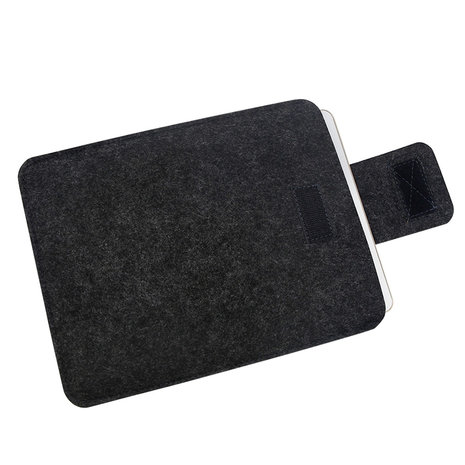 iPad 9.7 sleeve - donker grijs