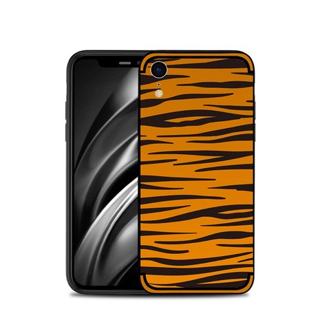 NXE iPhone Xr TPU hoesje tijger patroon