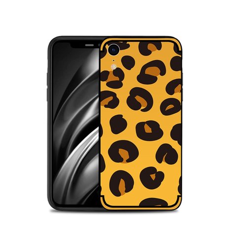 NXE iPhone Xr TPU hoesje luipaard patroon