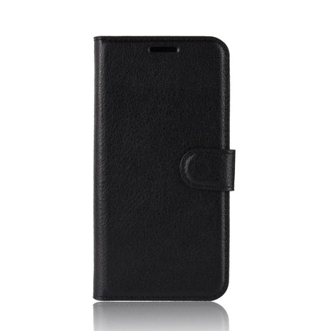 iPhone Xs Max wallet / portemonnee case hoesje - zwart