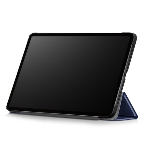 Tri-fold smart case hoes voor iPad pro 11 (2018) - blauw