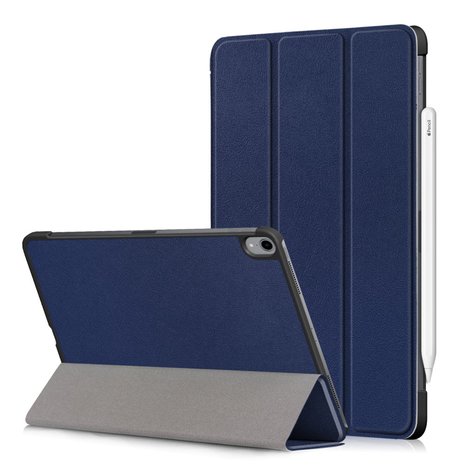 Tri-fold smart case hoes voor iPad pro 11 (2018) - blauw